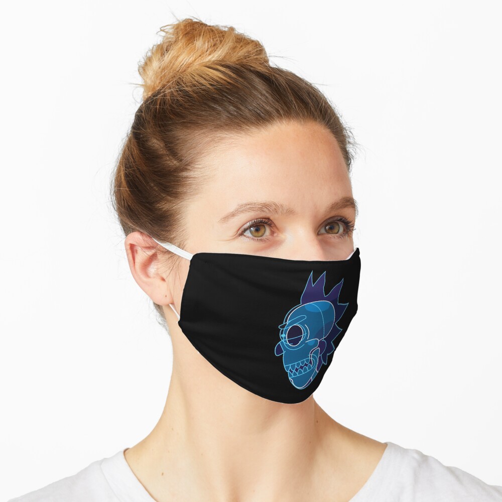 Rick Sanchez head X-Ray from Rick and Morty ™ Mask