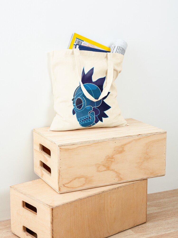 Alternate view of Rick Sanchez head X-Ray from Rick and Morty ™ Tote Bag