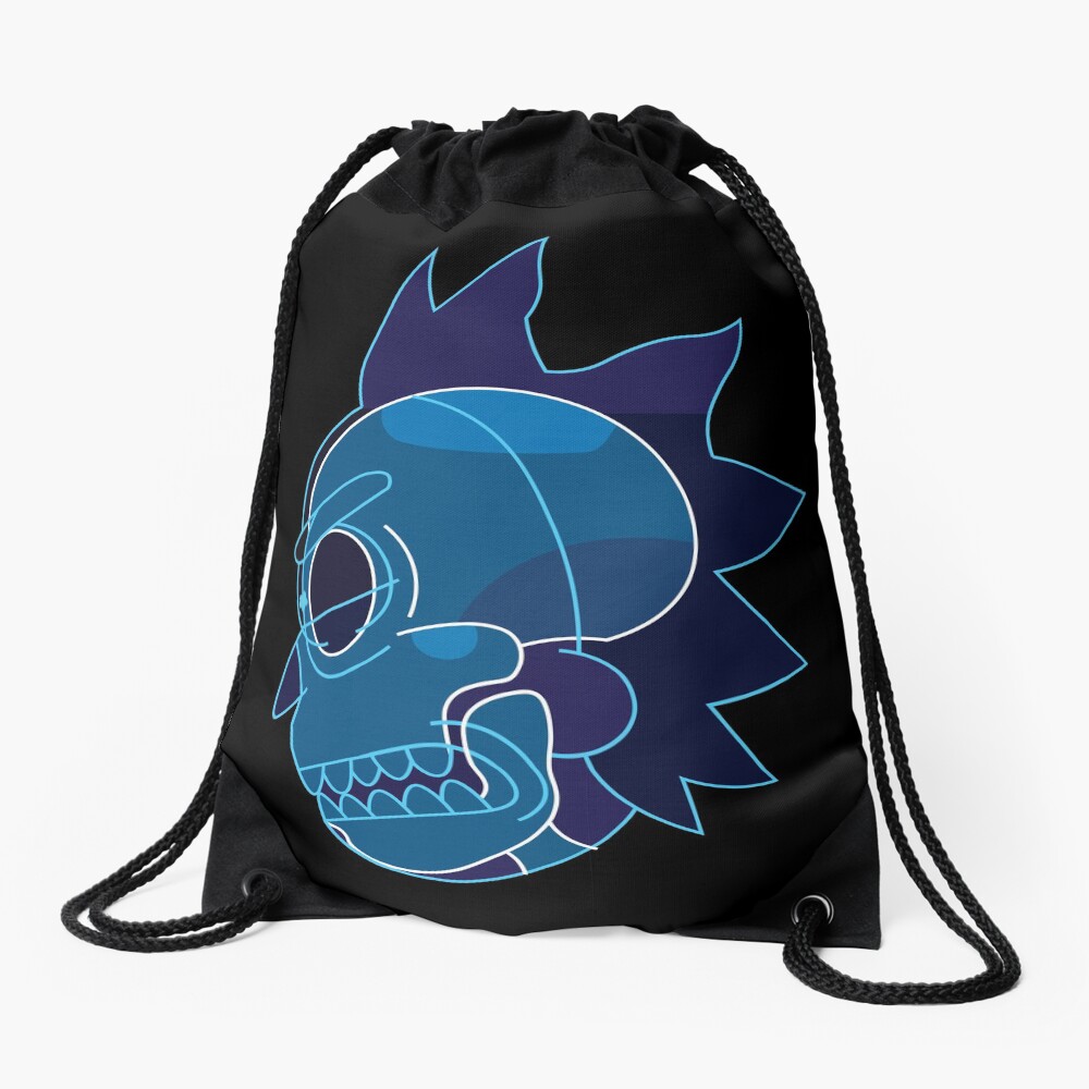 Rick Sanchez head X-Ray from Rick and Morty ™ Drawstring Bag