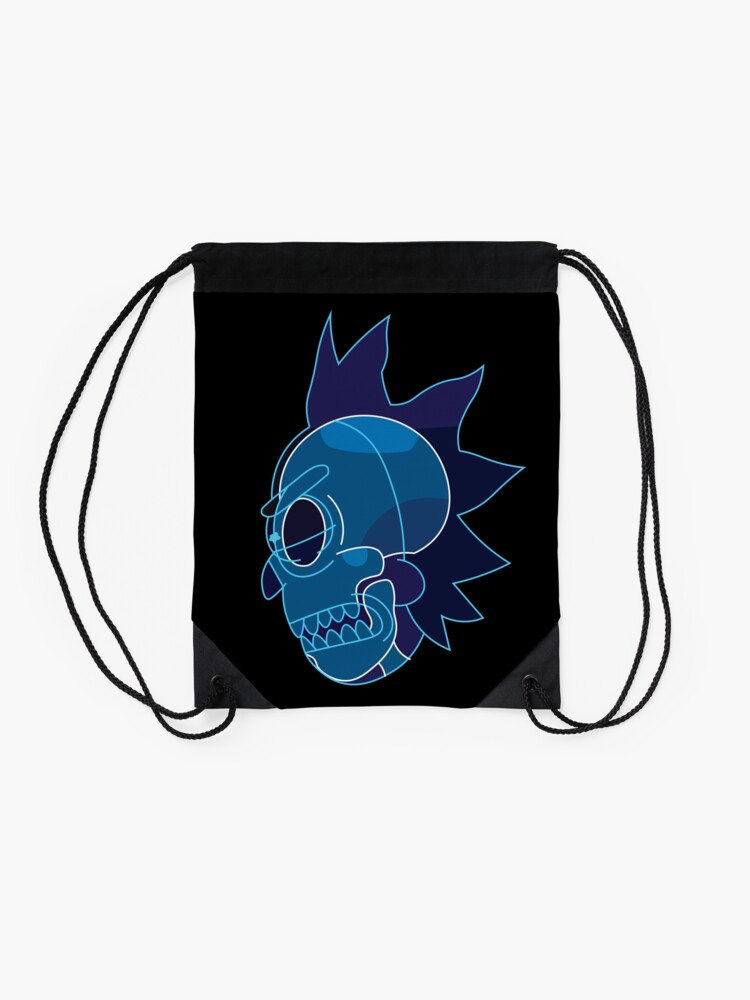 Alternate view of Rick Sanchez head X-Ray from Rick and Morty ™ Drawstring Bag