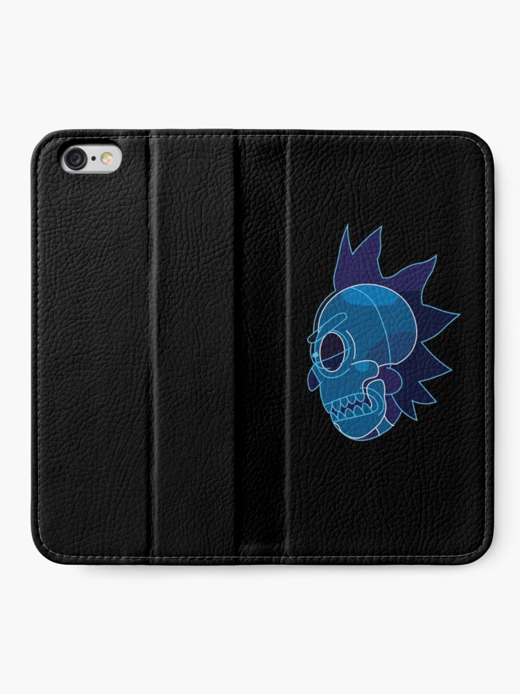 Alternate view of Rick Sanchez head X-Ray from Rick and Morty ™ iPhone Wallet