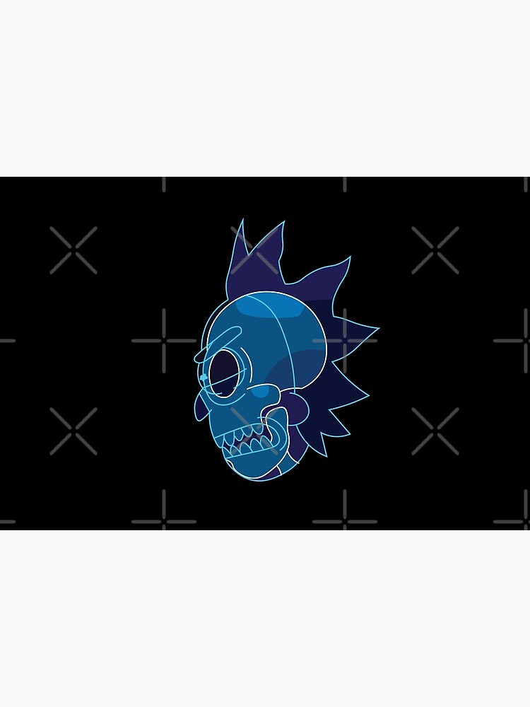 Rick Sanchez head X-Ray from Rick and Morty ™ by AmpersandCuster