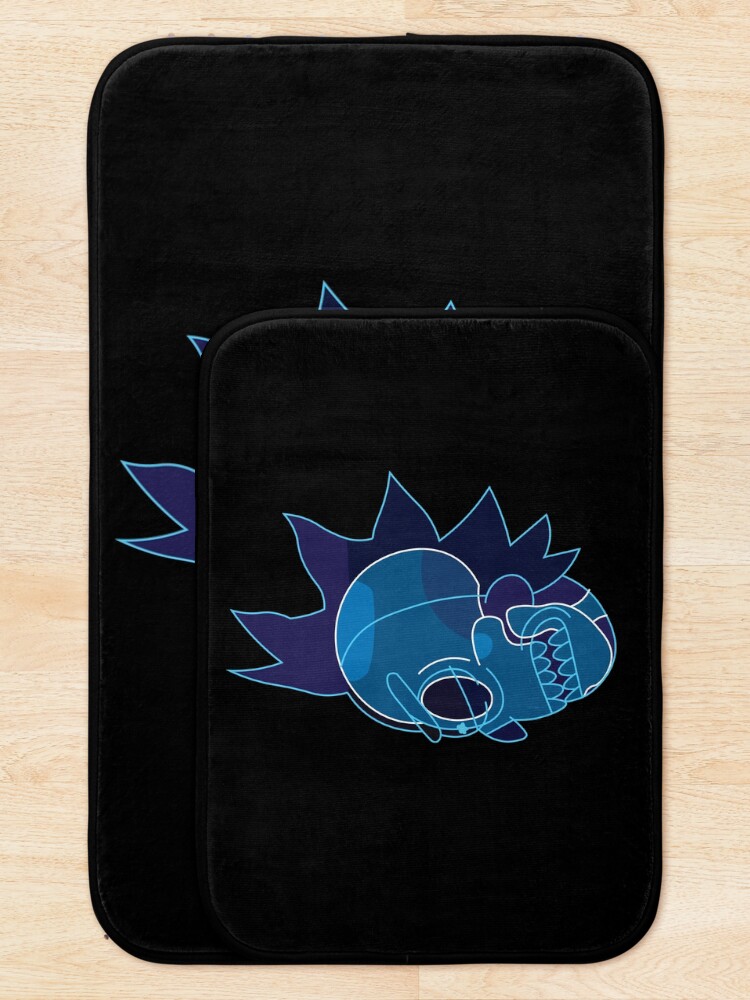 Alternate view of Rick Sanchez head X-Ray from Rick and Morty ™ Bath Mat
