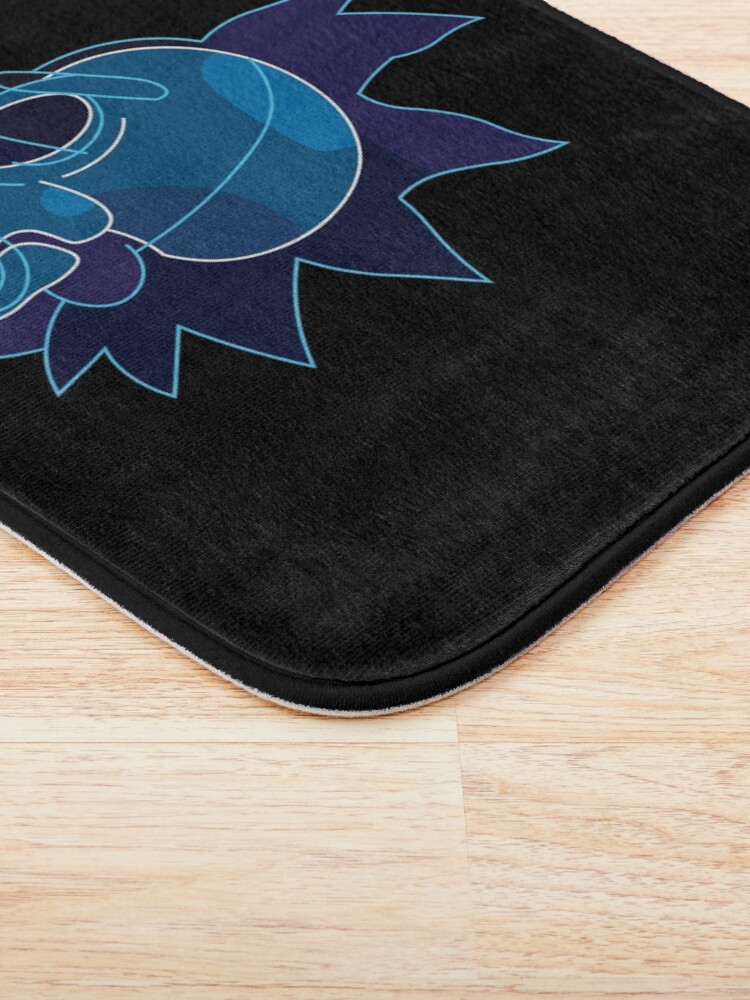 Alternate view of Rick Sanchez head X-Ray from Rick and Morty ™ Bath Mat