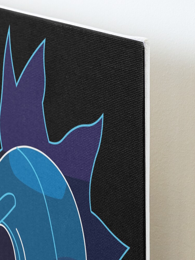 Alternate view of Rick Sanchez head X-Ray from Rick and Morty ™ Mounted Print