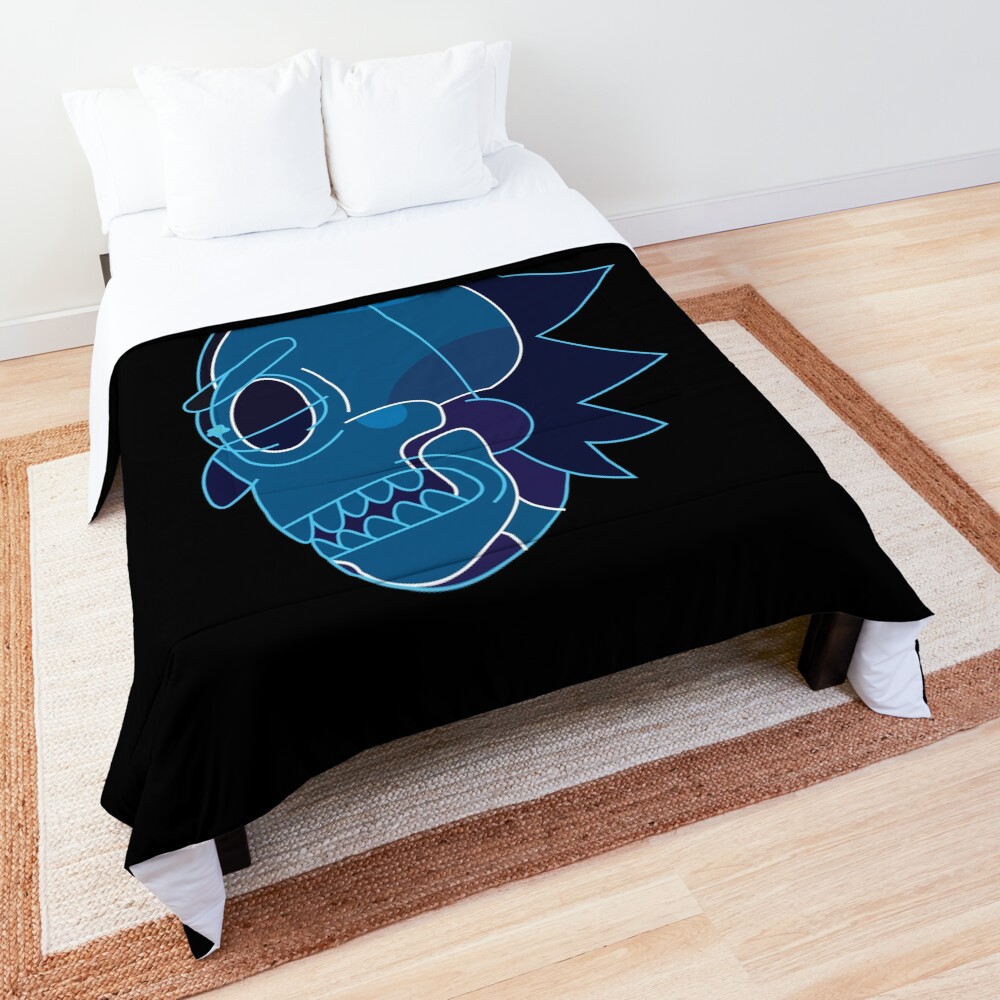 Rick Sanchez head X-Ray from Rick and Morty ™ Comforter