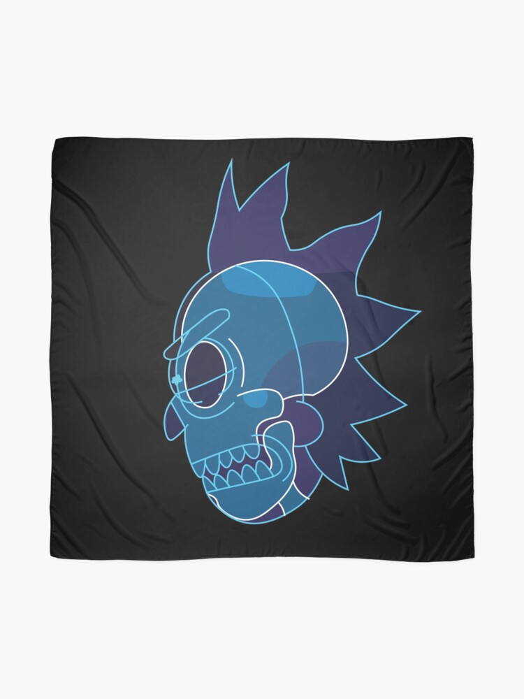Alternate view of Rick Sanchez head X-Ray from Rick and Morty ™ Scarf