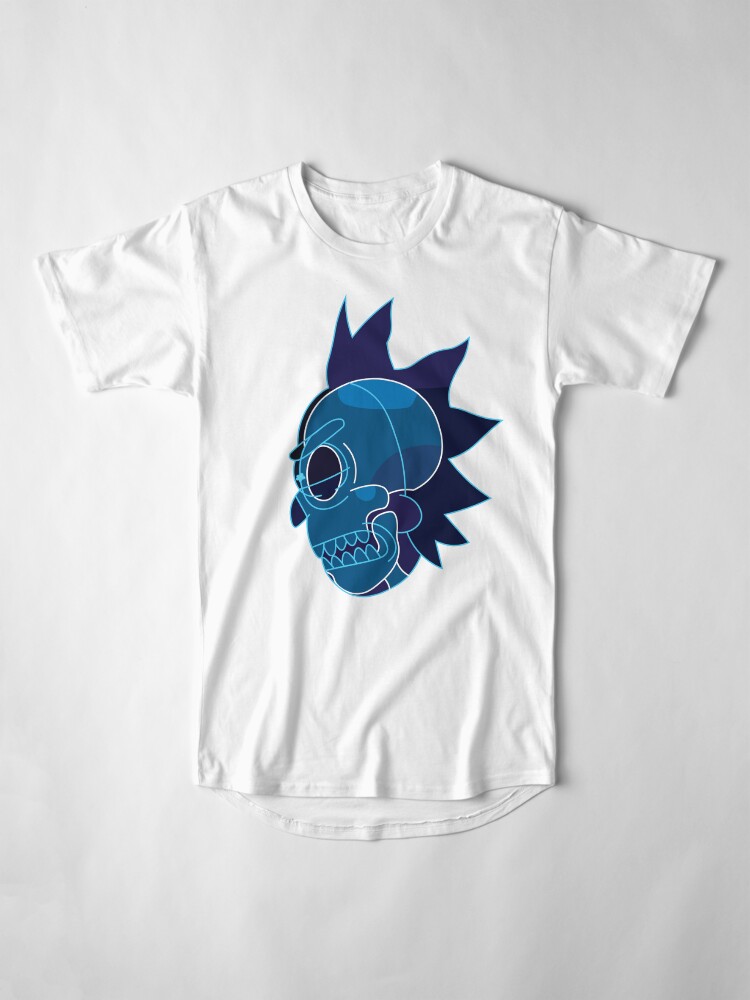 Alternate view of Rick Sanchez head X-Ray from Rick and Morty ™ Long T-Shirt