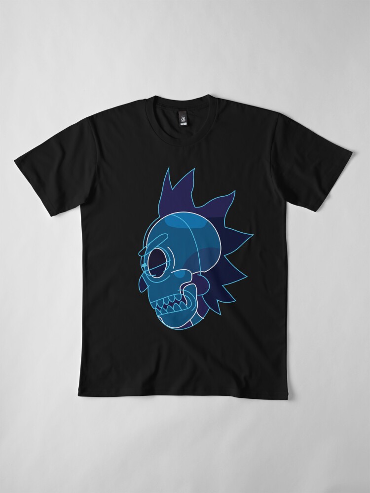 Alternate view of Rick Sanchez head X-Ray from Rick and Morty ™ Premium T-Shirt