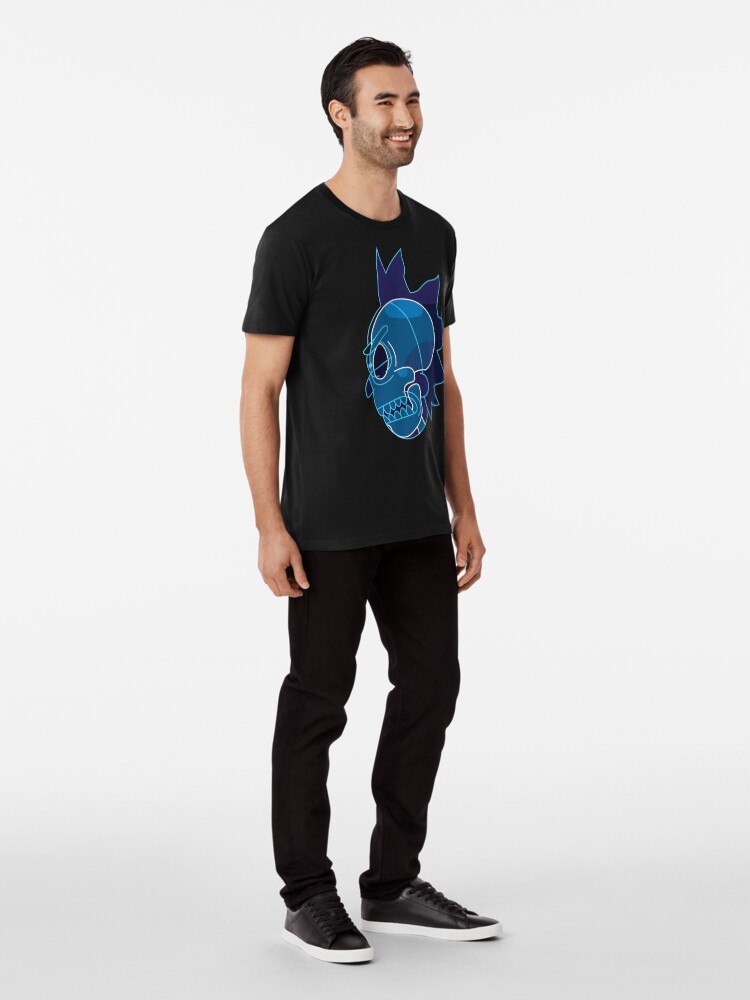 Alternate view of Rick Sanchez head X-Ray from Rick and Morty ™ Premium T-Shirt