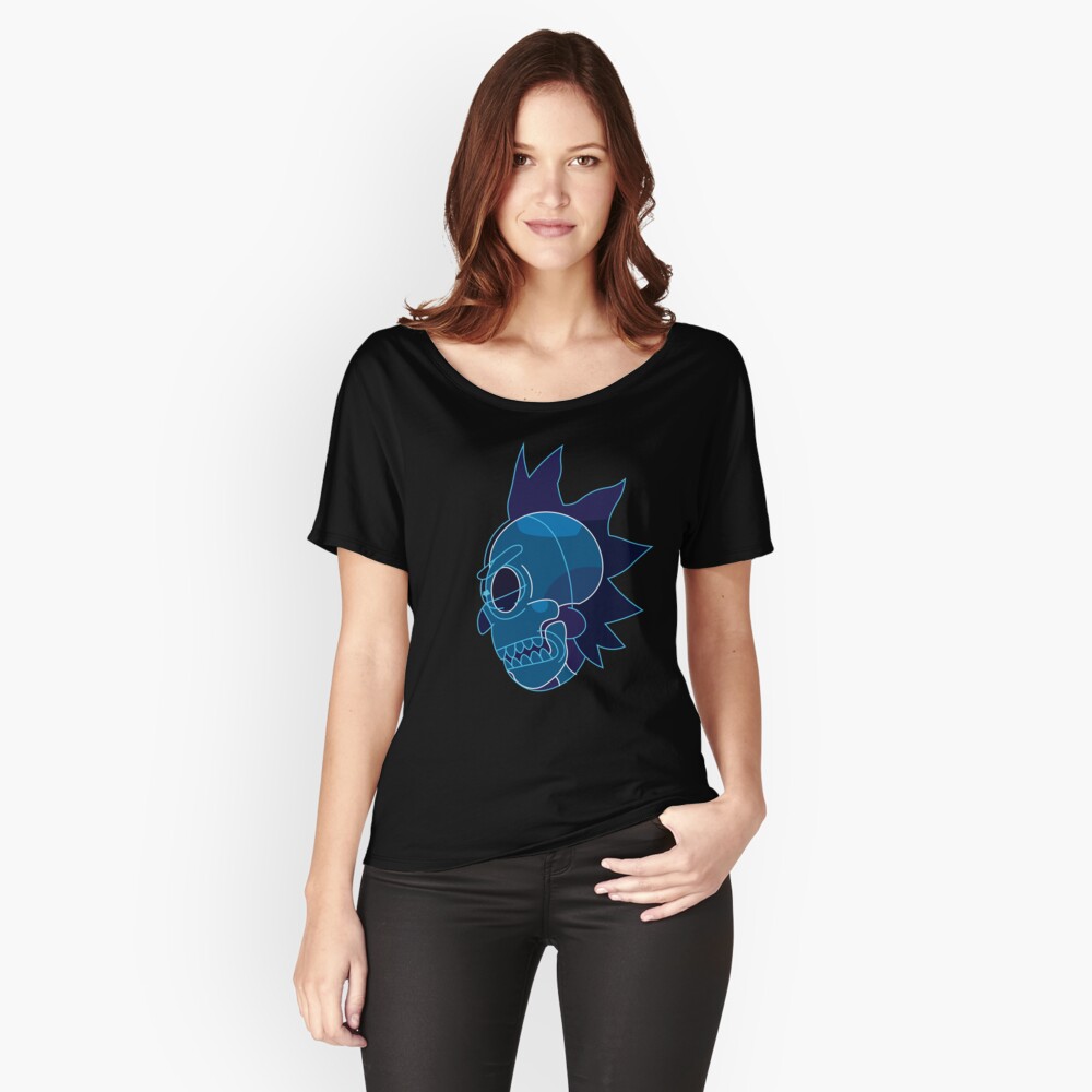 Rick Sanchez head X-Ray from Rick and Morty ™ Relaxed Fit T-Shirt