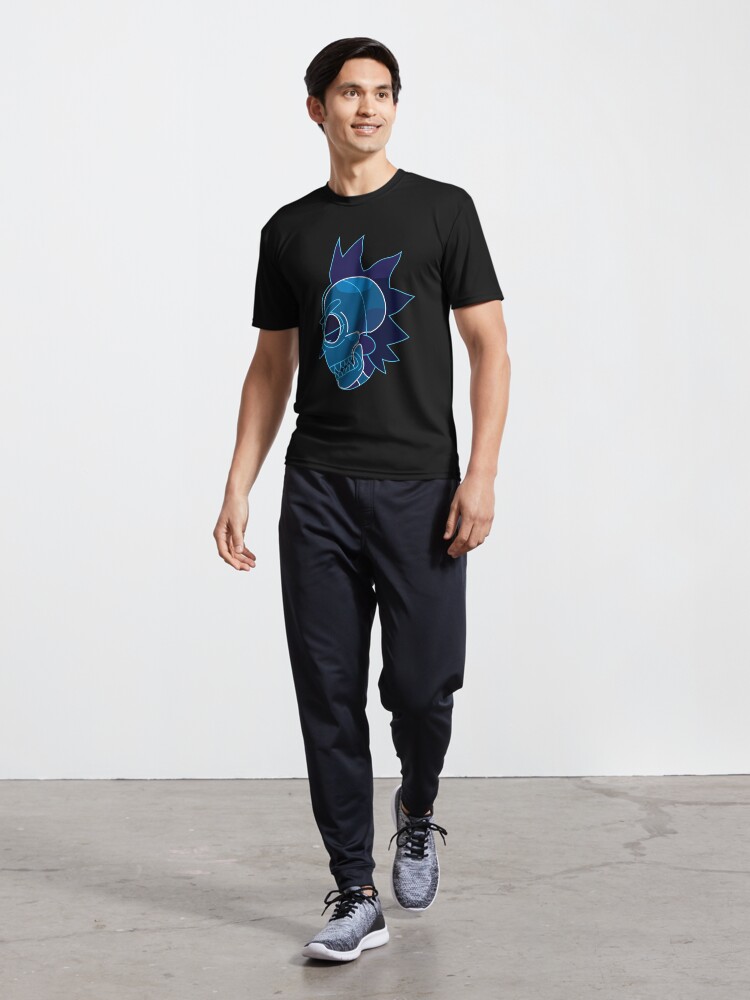 Alternate view of Rick Sanchez head X-Ray from Rick and Morty ™ Active T-Shirt