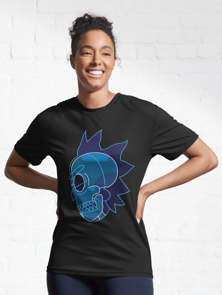Alternate view of Rick Sanchez head X-Ray from Rick and Morty ™ Active T-Shirt