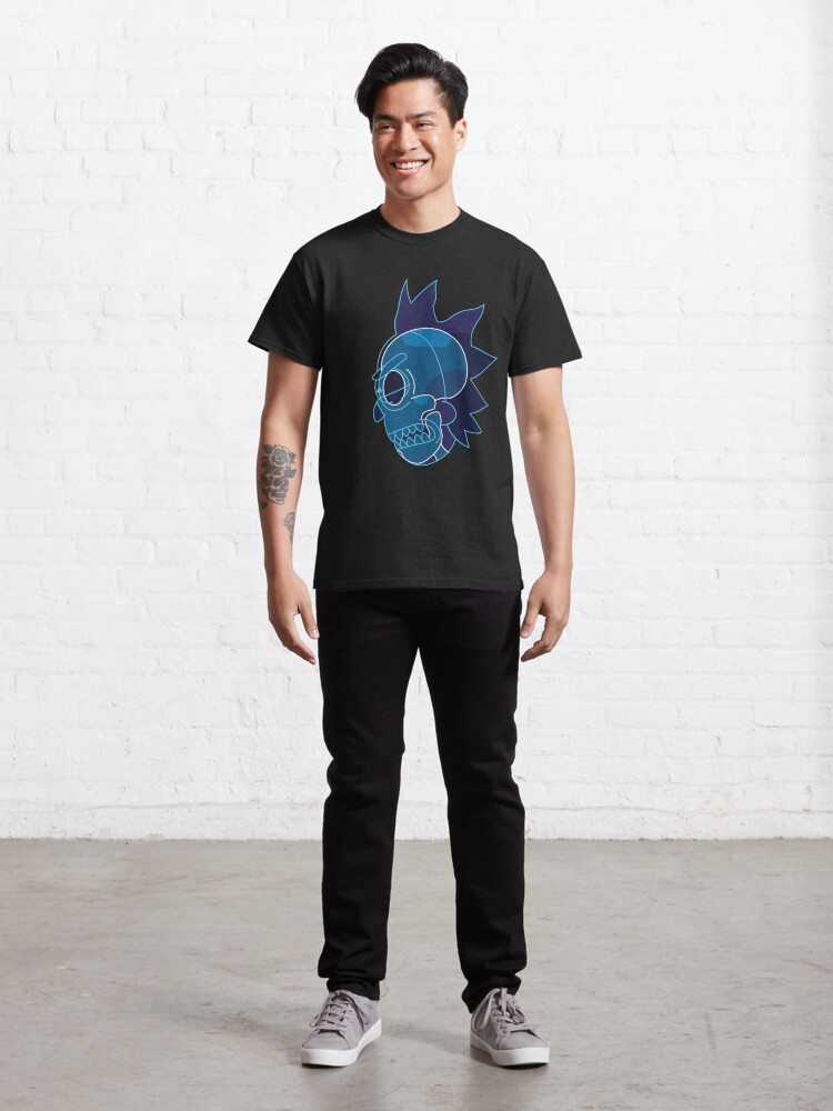 Alternate view of Rick Sanchez head X-Ray from Rick and Morty ™ Classic T-Shirt