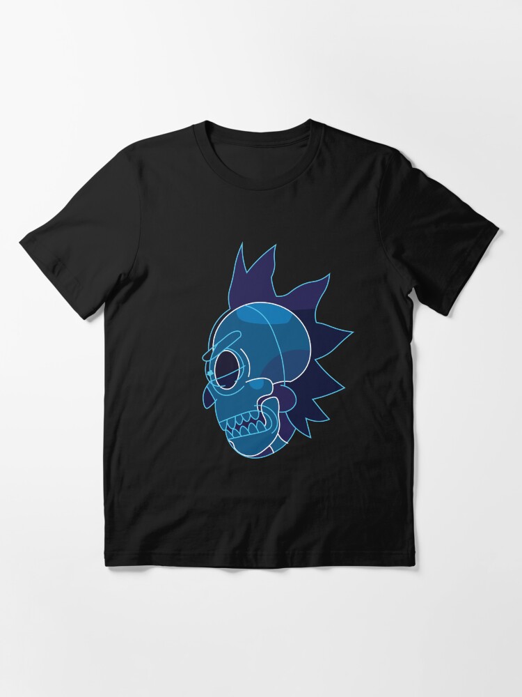 Alternate view of Rick Sanchez head X-Ray from Rick and Morty ™ Essential T-Shirt