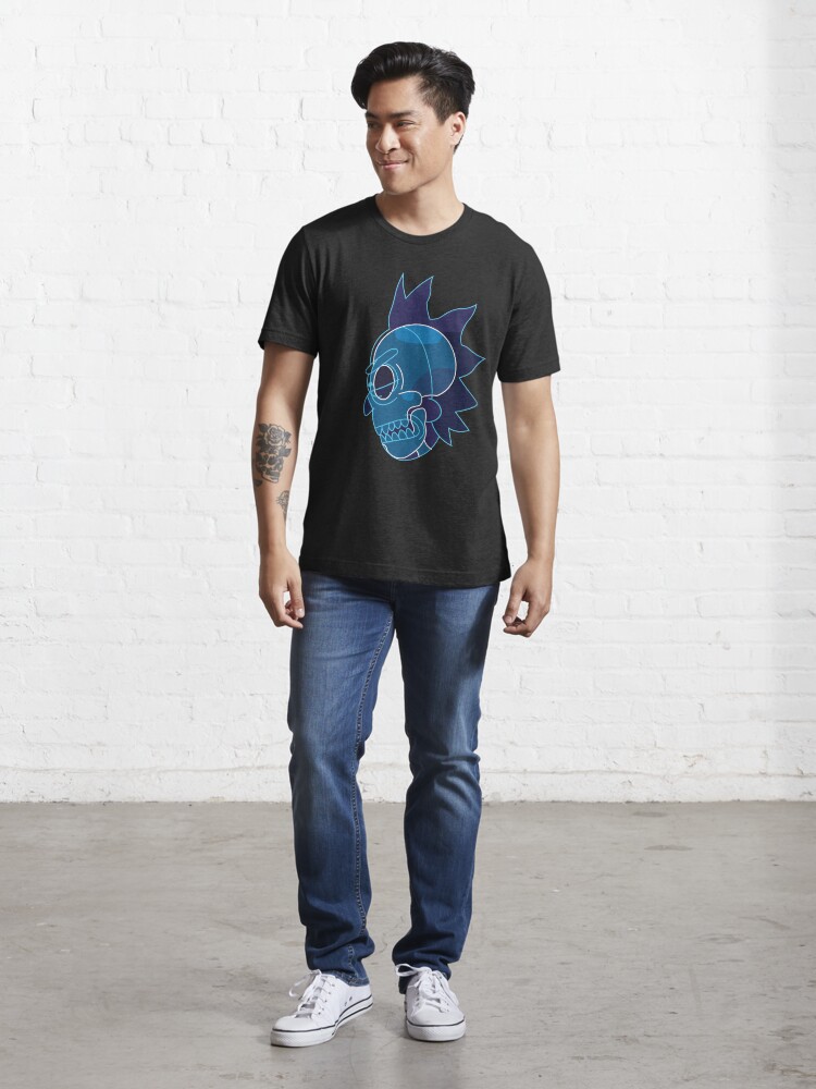 Alternate view of Rick Sanchez head X-Ray from Rick and Morty ™ Essential T-Shirt