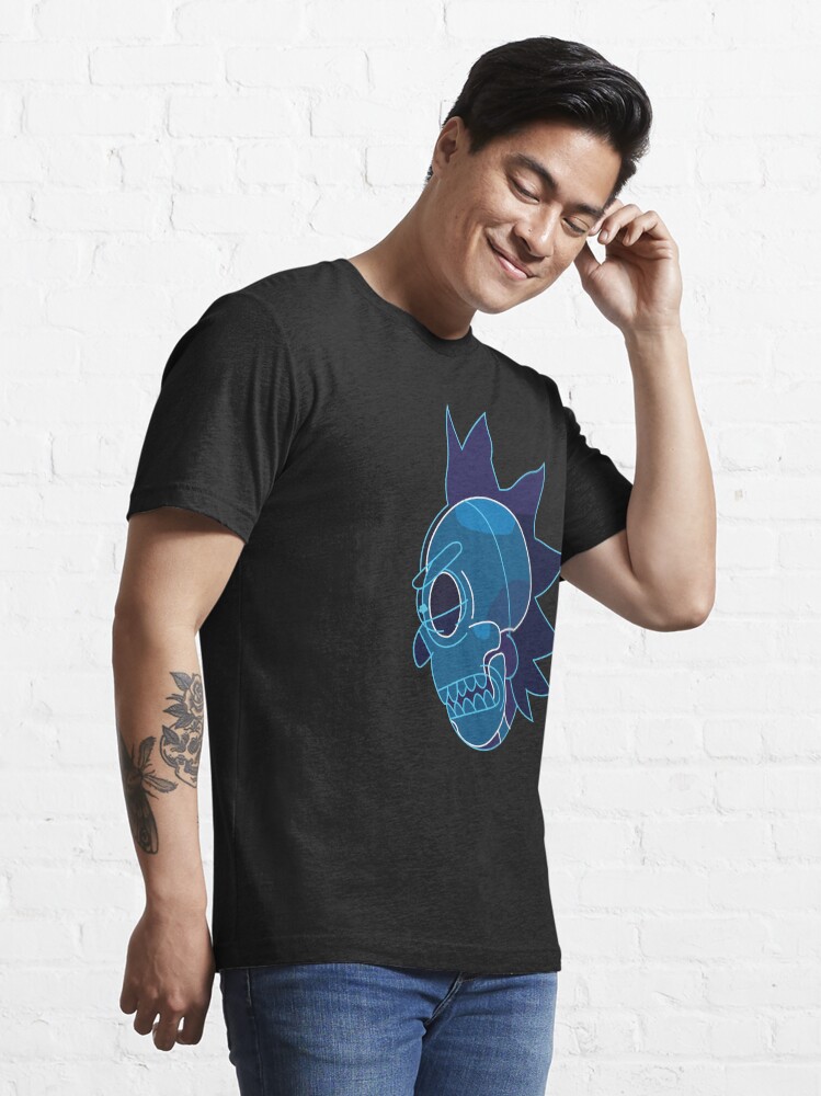 Alternate view of Rick Sanchez head X-Ray from Rick and Morty ™ Essential T-Shirt