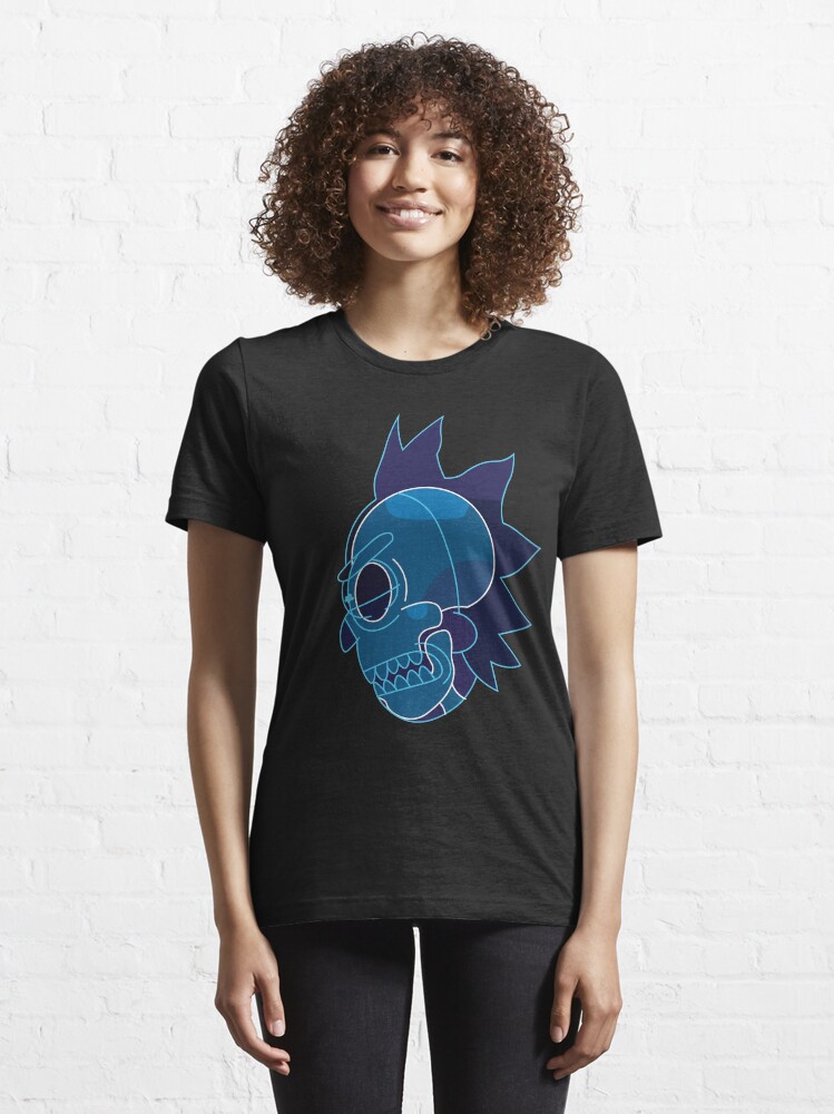 Alternate view of Rick Sanchez head X-Ray from Rick and Morty ™ Essential T-Shirt