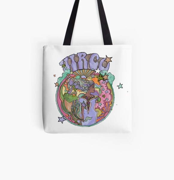 Virgo All Over Print Tote Bag