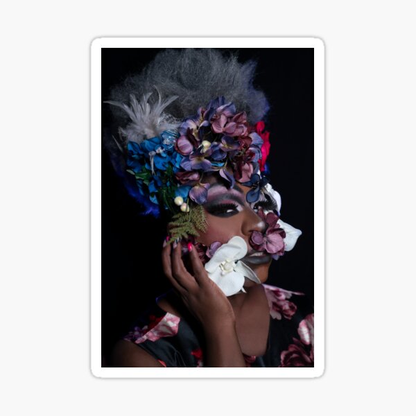 FlouriSHEs by Micah James Artistry Sticker