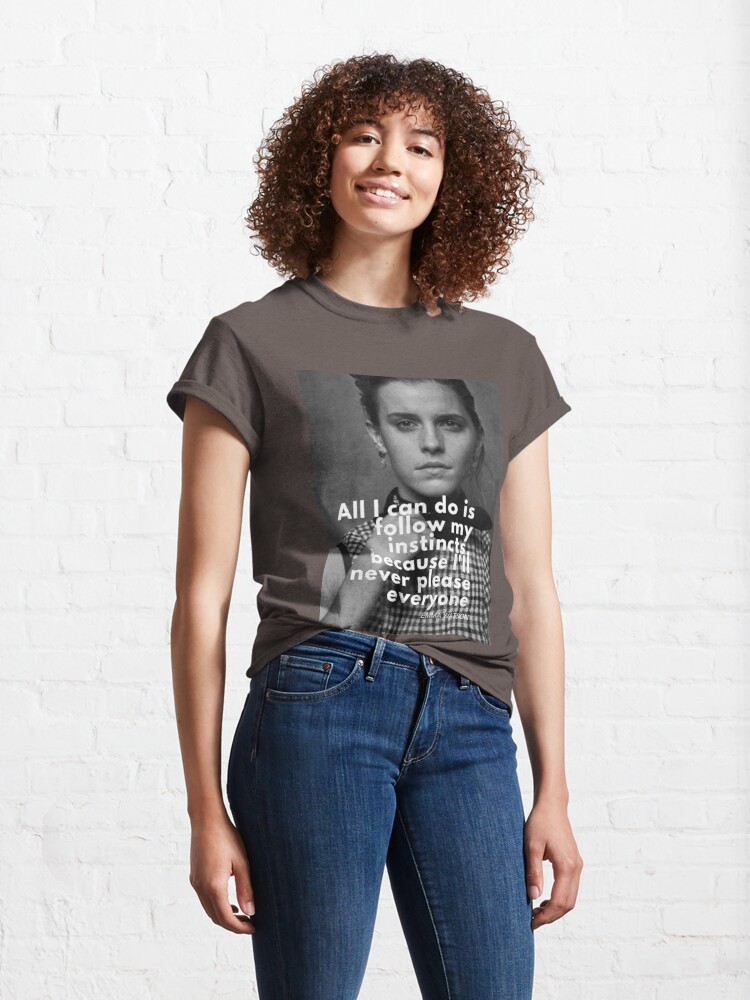 Emma Watson T Shirt By Sandi12 Redbubble