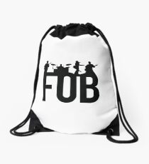Fall Out Boy Silhouetten Turnbeutel
