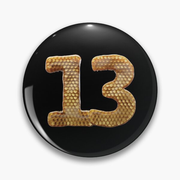Item preview, 13 Number 3d Honey Numbers Font designed and sold by HelloFromAja.