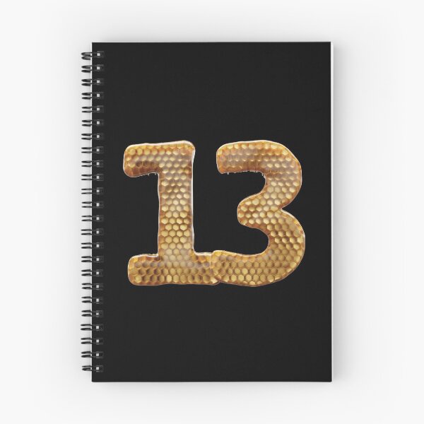 Item preview, 13 Number 3d Honey Numbers Font designed and sold by HelloFromAja.