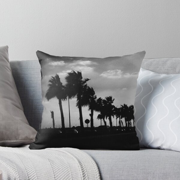 Item preview, afternoon sun, palm trees, & cars designed and sold by Hawkson.