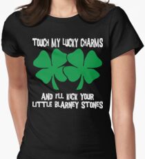 Don't Touch My Lucky Charms Women's Fitted T-Shirt