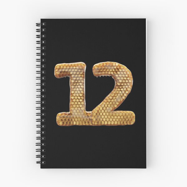 Item preview, 12 Number 3d Honey Numbers Font designed and sold by HelloFromAja.
