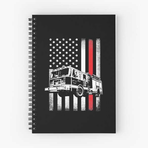 Item preview, Fireman American Flag Thin Red Line designed and sold by Captain Mood.
