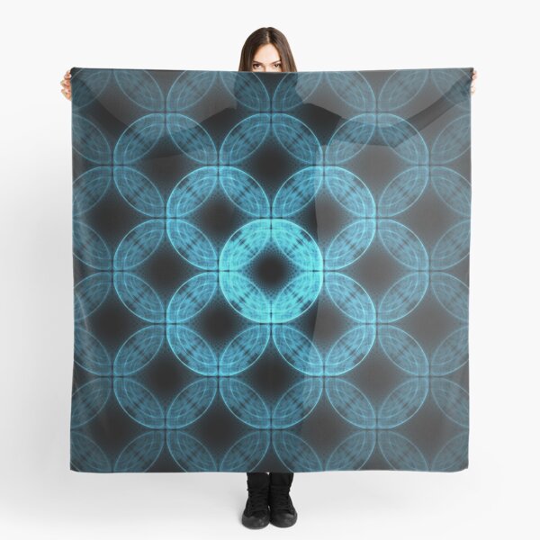 Square Tile [Messed Up] | Future Art Fashion Scarf