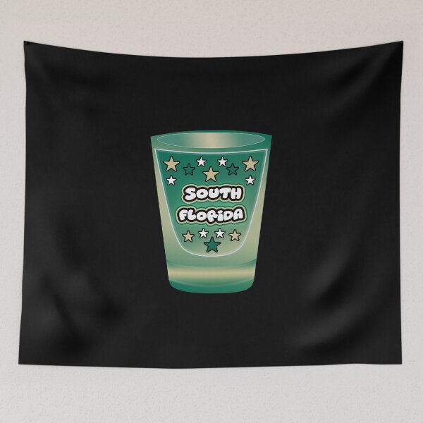 Item preview, South Florida Shot Glass designed and sold by NicholasForbes.