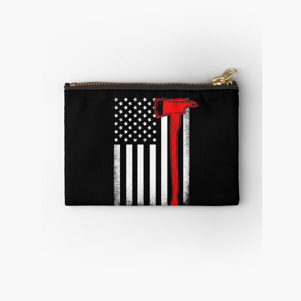 Item preview, Firefighter American Flag Axe Thin Red Line designed and sold by Captain Mood.