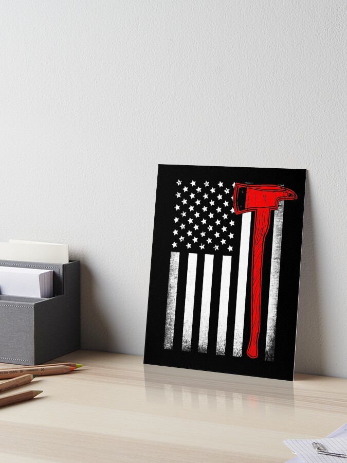 The Red Line Wall Print