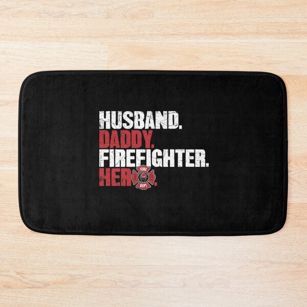 Item preview, Husband Daddy Firefighter Hero designed and sold by Captain Mood.