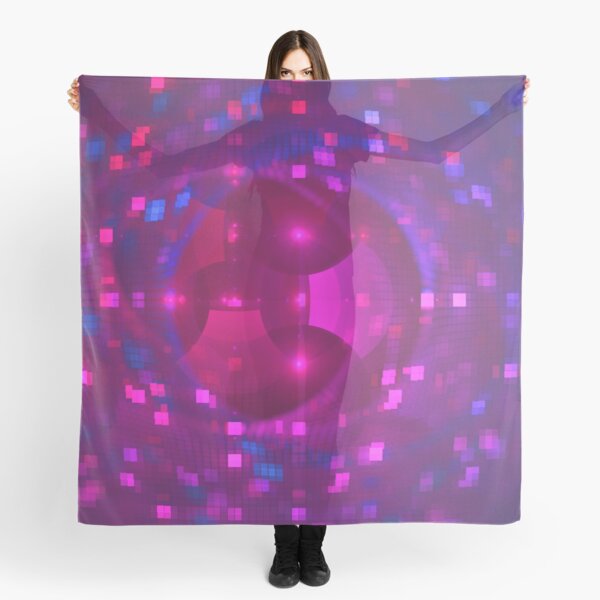 Disco Ball | Future Art Fashion Scarf