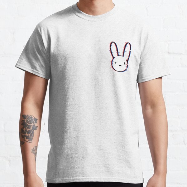 Bad Bunny Logo Glitch Classic T-Shirt