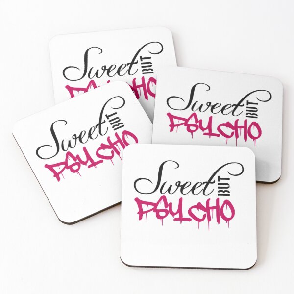 Item preview, Cool Sweet Saying Sweet Cute But Psycho Design Fun designed and sold by MarcoColeman4.