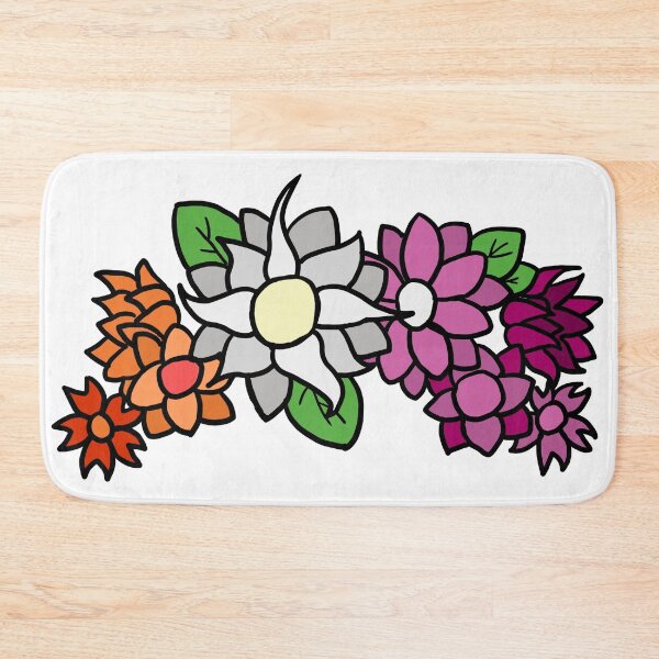 Item preview, Lesbian Flag Flower Crown designed and sold by anipwrites.