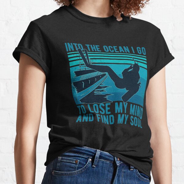 Scuba Diving - INTO THE OCEAN I GO Classic T-Shirt