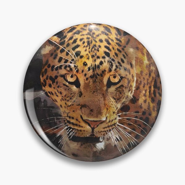 Item preview, Leopard On The Hunt Wildlife Art Print designed and sold by artworld.