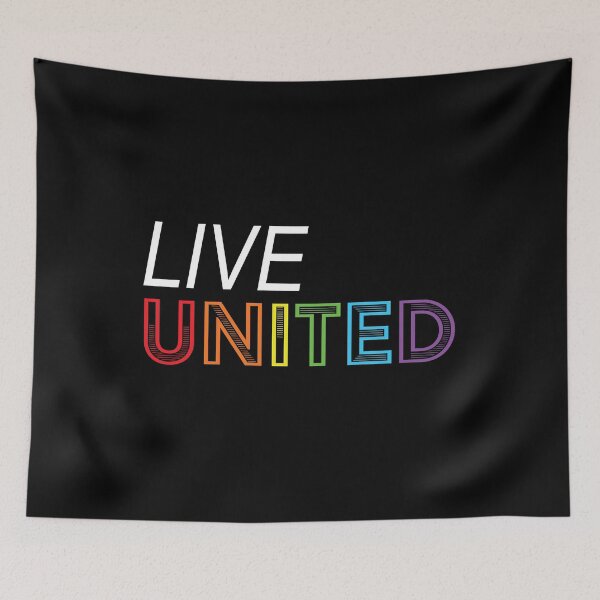 Item preview, LiveUnited designed and sold by JusticeFaction.