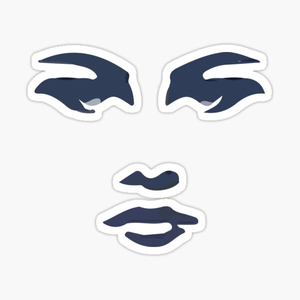 Eyes Mouth Nose Stickers Redbubble