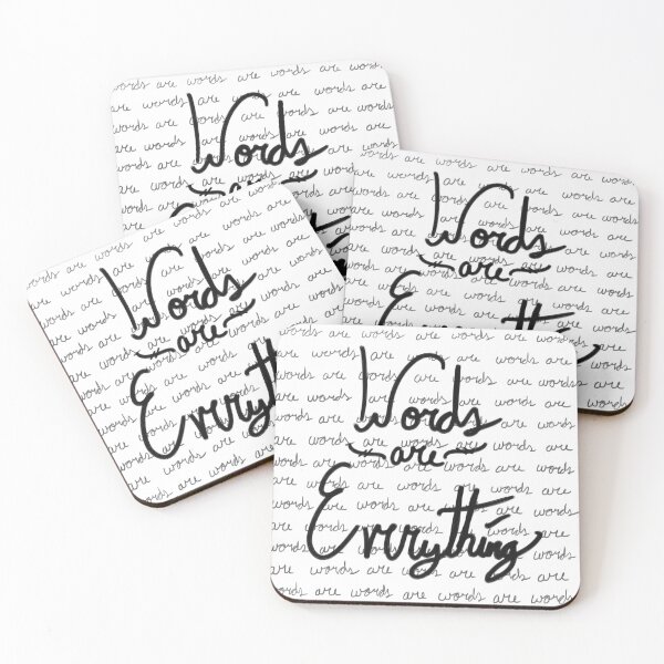 Item preview, Words are Everything designed and sold by CalligraphyL.
