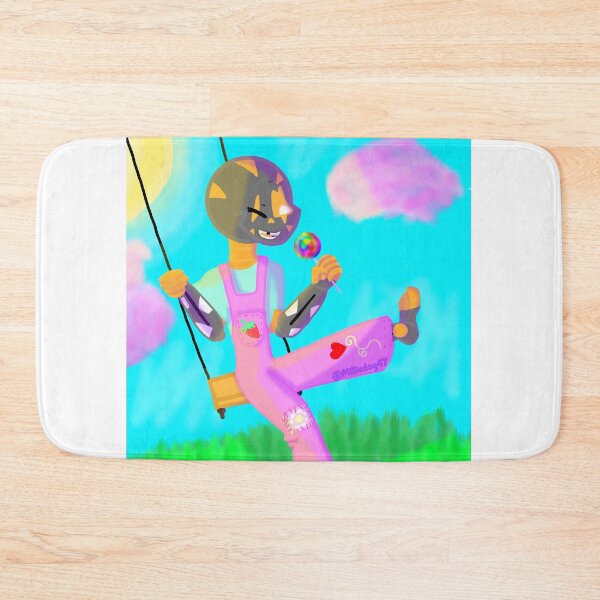 Item preview, My non-binary bean Fear! They are just swinging.  designed and sold by Milliedog47.