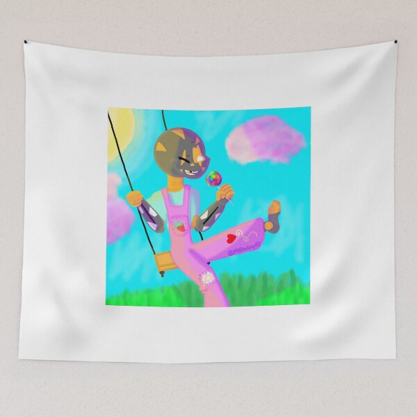 Item preview, My non-binary bean Fear! They are just swinging.  designed and sold by Milliedog47.