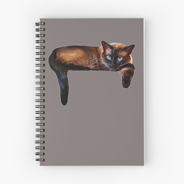 Item preview, Siamese Cat Kitten Laying Down  designed and sold by ElegantCat.