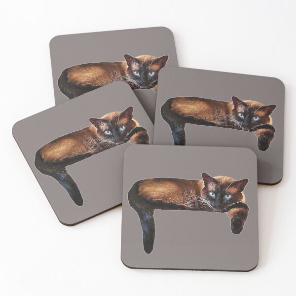 Item preview, Siamese Cat Kitten Laying Down  designed and sold by ElegantCat.